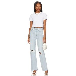 RE/DONE Originals 90s High Rise Loose Jeans Nu Disco Destroy